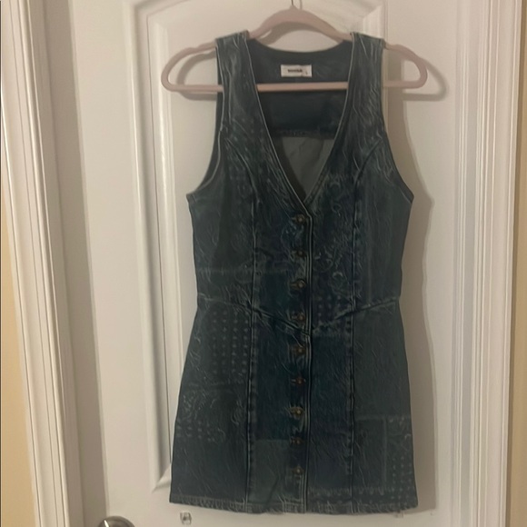 Spell Dresses & Skirts - Spell Dark Blue Denim Mini Dress